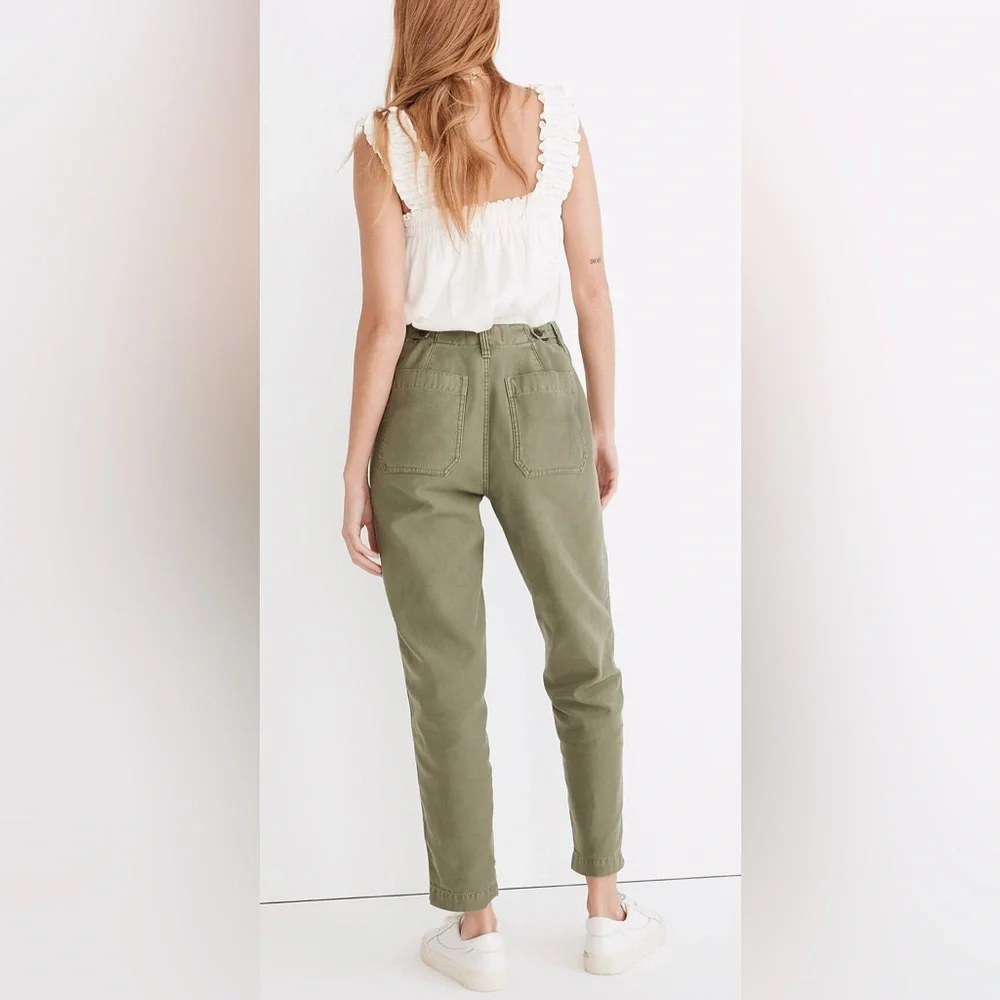 Petite Griff Tapered Fatigue Cargo Pants - Picture 3 of 4